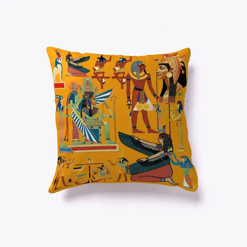 Ancient Egyptian Gods Indoor Pillow 