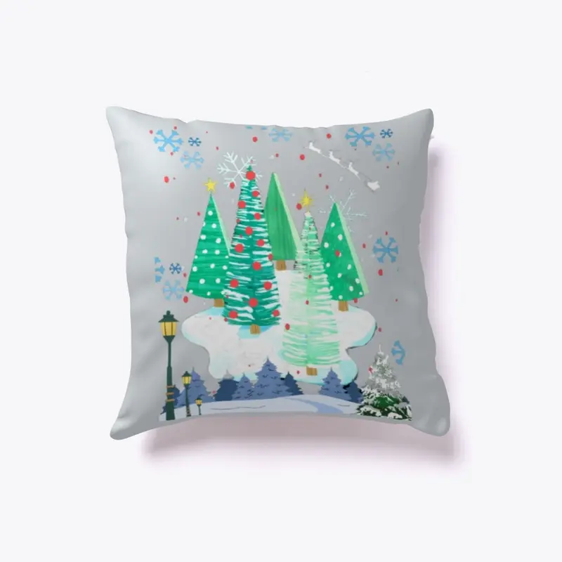 Merry Christmas Pillow Cushion 